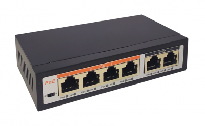 TI-204P POE коммутатор True-IP