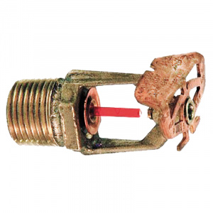 TY3331 Ороситель спринклерный, горизонтальный, К=80, Бронза.