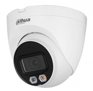 DH-IPC-HDW2449T-S-IL-0360B видеокамера уличная, купольная, сетевая, f=3.6, ИК (30м), IP67