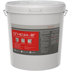 ОГНЕЗА-ВГ Акриловый противопожарный герметик, цвет красный (ведро 20 кг)