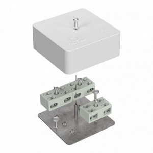 Коробка огнестойкая разветвительная для кабель-канала 40-0450-FR6.0-4-6-Р Е15-Е60 75х75х30 Промрукав