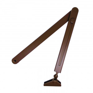 DCL190 стандартная рычажная телескопическая тяга, цвет коричневый, ASSA Abloy (DCL190--8014)