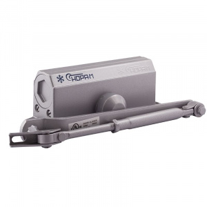 Доводчик НОРА-М №3S мал. (до 80кг) (серый) морозостойкий