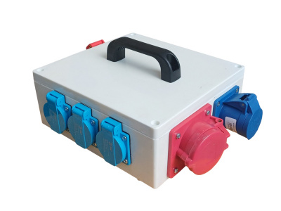 Переносной распределитель напряжения 380-220В ПРН АЯКС (Б) 16 А IP44 Универсал   Магнито-Контакт