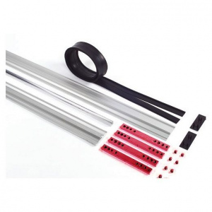 FAAC 105404 Монтажная пластина для подвешивания цельностеклянных створок к роликовым опорам