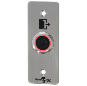 ST-EX343LW Кнопка выхода металлическая, врезная, ИК-бесконтактная с индикацией (НЗ/НР) IP68