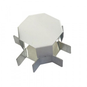 Соединитель ККМО Угол 25 X-образный металлический (Гефест)