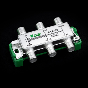 LA 4-16 Ответвитель на 4 направления (-16dB на отв.)