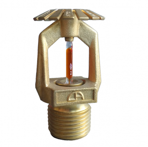 СТАНДАРТ-К80У Спринклерный ороситель быстрого реагирования 1/2", 0.42, 57°С, колба 3 мм, бронза ДИНАРМ