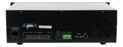 IP-A67240 IP-усилитель, 240 Вт, 1 микр.+ 1 лин. вход, запуск mp3-проигрывателя, 3U