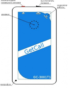 GC-3001T1 Устройство переговорное   GETCALL