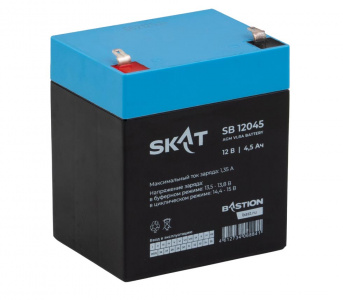 Аккумуляторная батарея 12В, 4,5 А/ч  SKAT SB 12045