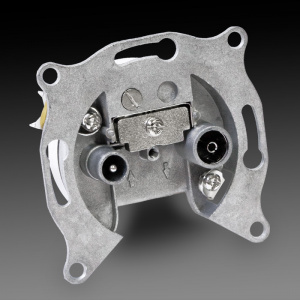 Розетка проходная ТВ/Радио TR-10 LANS