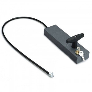 CMS Ручка для разблокировки привода с ключом и тросом для внешней установки (трос 7м.)