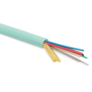 FO-MB-IN-503-48-LSZH-AQ Кабель волоконно-оптический 50/125 (OM3) многомодовый, 48 волокон, LSZH, аква