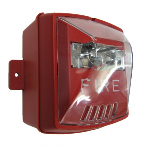 HSR Оповещатель пожарный комбинированный, надпись FIRE 7249