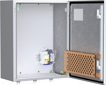 ТШ-3 Шкаф монтажный с обогревом 400х500х210мм