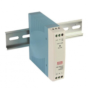 MDR-10-24 Блок питания 24B, 0,42A,10Вт, крепление на DIN рейку  MeanWell
