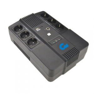 СИПБ08БА.6-11/ЛИ Источник бесперебойного питания линейно-интерактивный, 800ВА/480Вт со встроенными АКБ 1 х 12В/9Ач