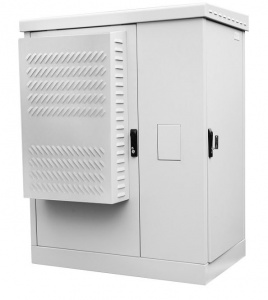 Шкаф напольный 18U (1000х900)  с эл. отсеком, комплектация ТК-IP55,  ШТВ-2-18.10.9-К3А3-ТК