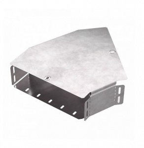 Угол горизонтальный 45 градусов с крышкой Стандарт 300х100  Промрукав PR16.0431