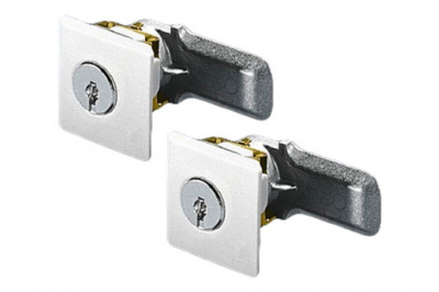 Замок для шкафов ТШ (2 ключа в комплекте)