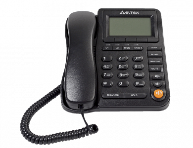 VP-12  IP-телефон, 2 SIP аккаунта, 2x100M, ЖК дисплей