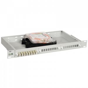 Кросс укомплектованный 1U кросс укомплектованный: LC (duplex) 4шт;  (OM2)  FOBX24-1U-4LCUD50  ITK