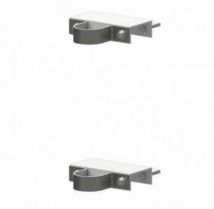 УКМШ10(2) Комплект кронштейнов д/крепления мачты с выносом 100 мм (2 яруса)