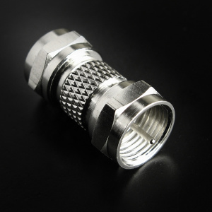 Разъем F122-57. Двойной F-коннектор (F-папа - F-папа)