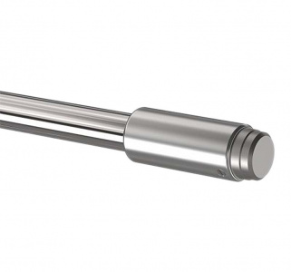 Ростов-Дон РД ФП 32/1500 ХРОМ (0312) Фиксатор пружинный хромированный, с перемычкой 32 мм, длиной до1500мм