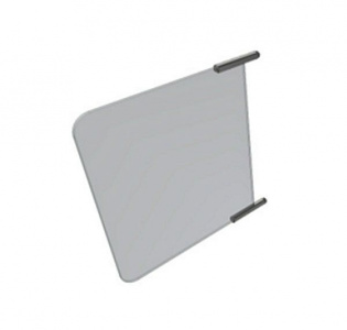 ОМА-36.6A7.A3 Створка закаленное прозрачное стекло “МОДЕРН”