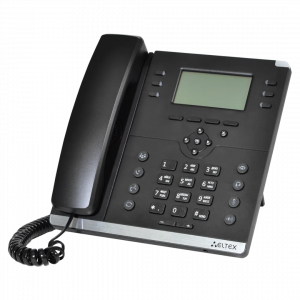 VP-17P IP-телефон, 2 SIP аккаунта, 2x1G, ЖК дисплей, PoE