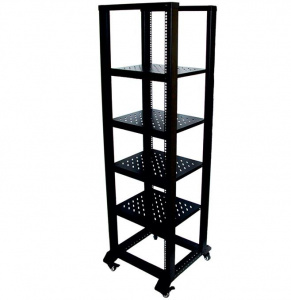 Тромбон СО-236-10 Стойка открытая 19" на 10 приборов