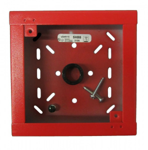 IOB-R Корпус установочный настенный, красный