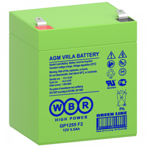 Аккумуляторная батарея 12 В, 5,5 Ач. (WBR) GP1255 F2