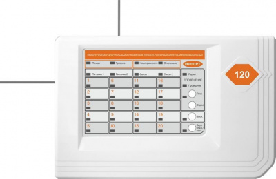 ВС-ПК ВЕКТОР-120  Прибор приемно-контрольный охранно-пожарный