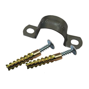 Дюбель-хомут "клоп" (двухлапковый) 25-26 мм (100 шт/уп) Гефест