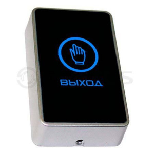 TS-MAGIC (BLack) Сенсорная кнопка запроса на выход, накладная, пластиковая, с подсветкой TANTOS