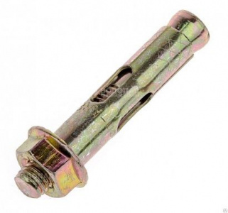 Анкерный болт с гайкой оцинкованный М8/10х60 (50 шт/уп)  PR08.3671