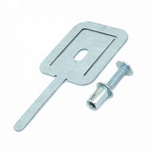 Комплекты для крепления ОКЛ с использованием винта заклепки и хомута FR ПР-40 (100 шт) Промрукав PR08.5204