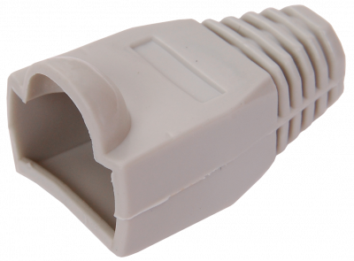 Колпачок изолирующий для разъема RJ-45, PVC, серый  ITK  CS4-11
