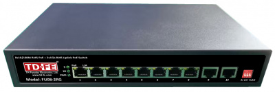 FARADAY Коммутатор 8-портовый с PoE неуправляемый FU08-2RG