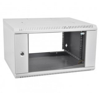 ШРН-Э-9.650 Шкаф 19" настенный 9U (600×650) ЭКОНОМ, разборный, съёмные стенки, дверь стекло