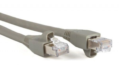 PC-LPT-UTP-RJ45-RJ45-C6-5M-LSZH-GY  Патч-корд U/UTP, категория 6, 5 метров, серый Hyperline