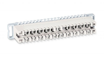 Cabeus DM-10P Плинт размыкаемый на 10 пар, маркировка 0-9