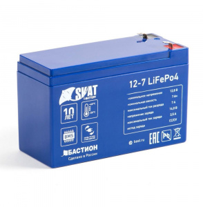 Аккумуляторная батарея 12В, 7 А/ч  Skat i-Battery 12-7 LIFePO4