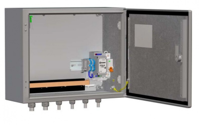ТШ-6 Шкаф монтажный с обогревом 300x380x155мм