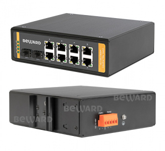 STP-0802HPv2 Коммутатор неуправляемый 8-портовый PoE   Beward