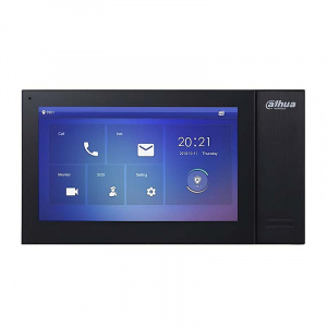 DH-VTH2421FB Монитор IP-видеодомофона, 7", (черный)